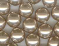 25 8mm Bronze Swarovski Pearls